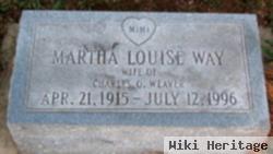 Martha Louise "mimi" Way Weaver