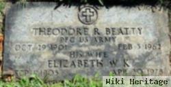 Theodore R Beatty