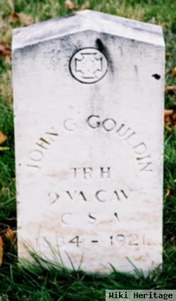 Pvt John G. Gouldin