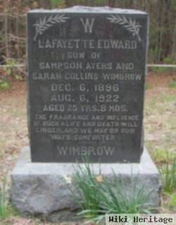 Lafayette Edward Wimbrow