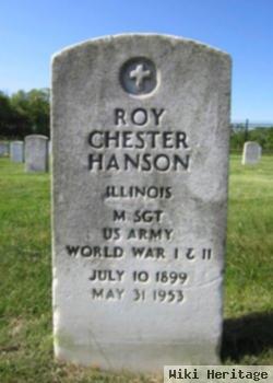 Roy Chester Hanson