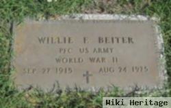 William E "willie" Beiter