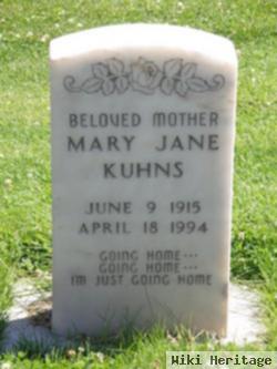 Mary Jane Johnson Kuhns