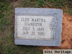 Martha Cleo Blanton Standefer