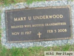 Mary Louise Upton Underwood