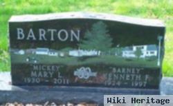 Mary Louise "mickey" Howard Barton