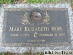 Mary Elizabeth Hope