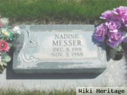 Nadine Elizabeth Newton Messer