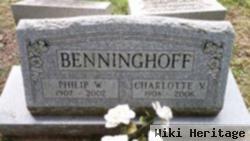 Charlotte V Kenehan Benninghoff