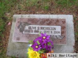 Olive S. Nicholson