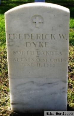 Capt Frederick William "fred" Dyke, Ii