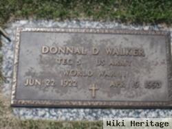 Donald D Walker