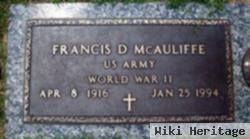 Francis Dennis Mcauliffe