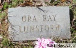 Ora Ray Lunsford