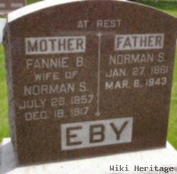 Fannie B Brower Eby