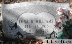 Lona B Williams