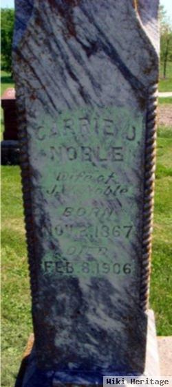 Carrie J. Brown Noble