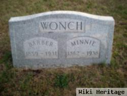 Mary "minnie" Jackson Wonch