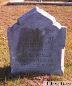 Catherine M Hines