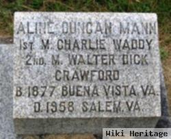 Aline Duncan Mann Waddy