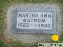 Martha Ann Ostrom