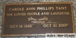 Carole Ann Phillips Tant