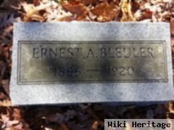 Dr Ernest A. Bleuler