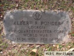 Albert R. Ponder