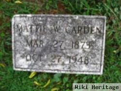 Mattie Wade Carden