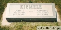 John F Kiemele