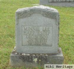 Minnie Lee Harp Estep