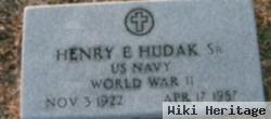 Henry Edward "hank" Hudak, Sr