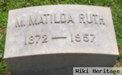 M Matilda Ruth