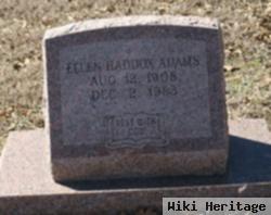 Ellen Haddox Hagle Adams