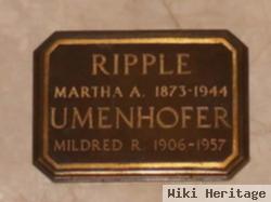 Mildred R Ripple Umenhofer