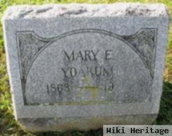 Mary E Buzzard Yoakum