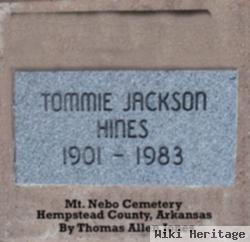 Mrs Tommie Lee "tuck" Jackson Hines