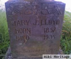 Mary J. "molly" Lingenfelter Lloyd