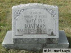 Mary Ann Loatman