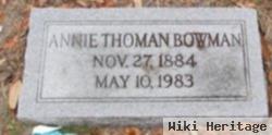 Annie Thoman Bowman