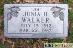 Junia "jim" H Walker