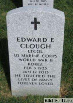 Edward E Clough