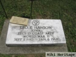 Leo Ernest Hanson
