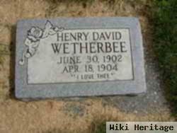 Henry David Wetherbee