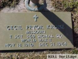 Cecil Pryor Krone