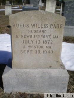 Rufus W. Page