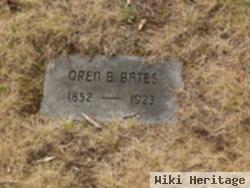 Oren G Bates