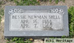 Sarah Elizabeth "bessie" Newman Shell