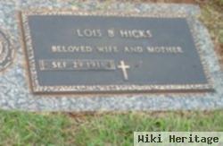 Lois Butler Hicks