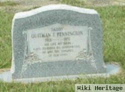 Quitman Issac Pennington